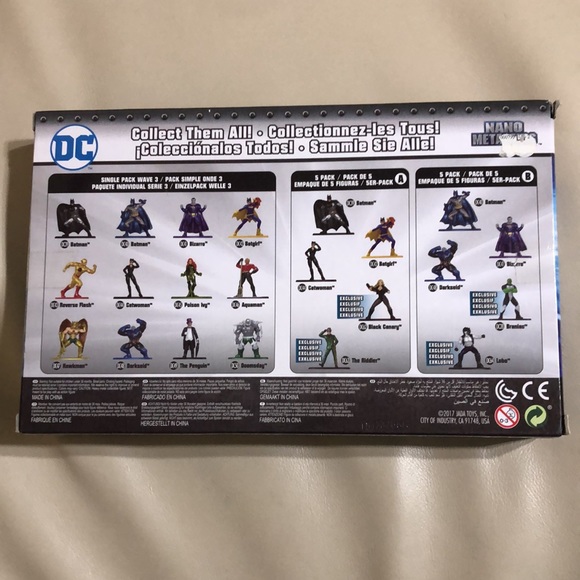 NIB DC Comics Character Nano Metalfigs - Picture 2 of 3